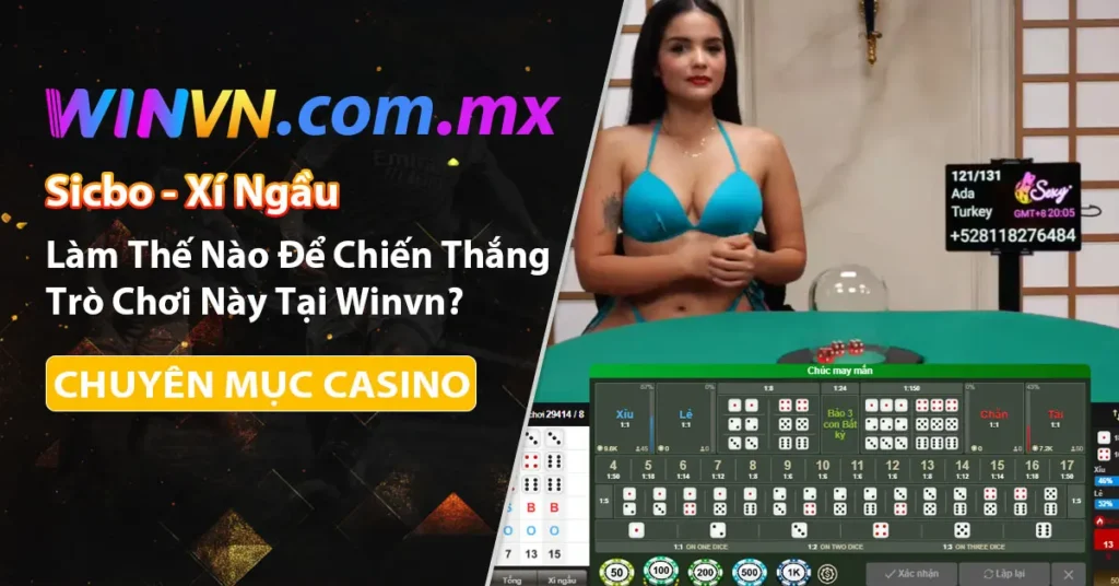 Sicbo tại nhà cái Winvn